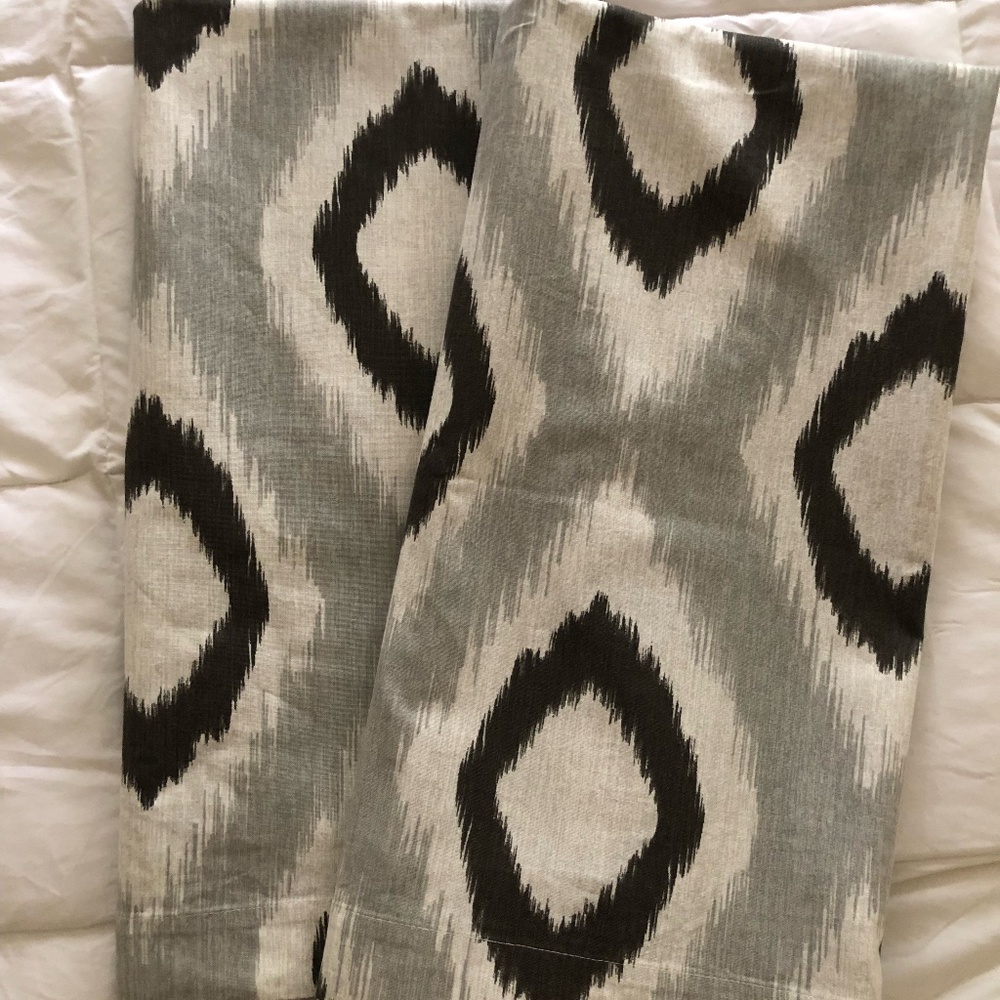 West Elm Ikat Curtains